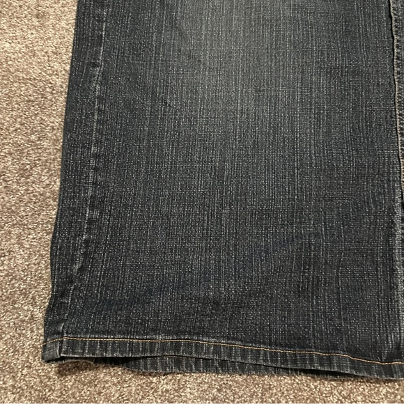 Y2K No Boundaries Stretch Denim Maxi Jean Skirt Front Slit Juniors Plus Size 21 - Picture 6 of 16